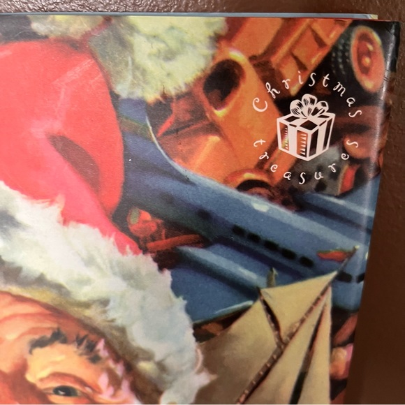 SANTA Hardcover Book, Kathleen Paton Collectible Christmas Poetry Illustrations - Picture 16 of 16
